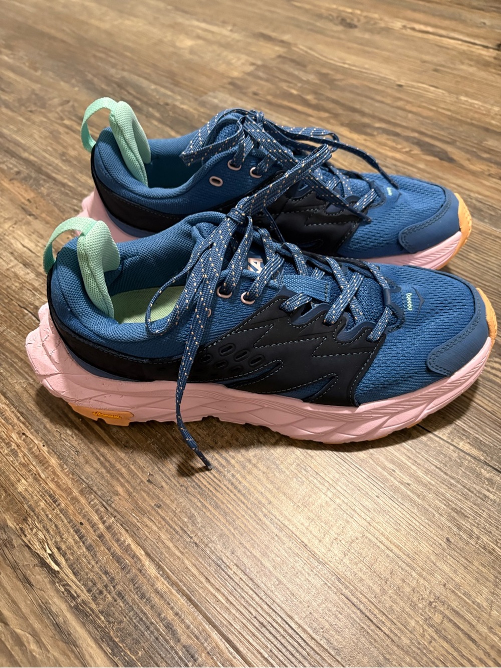 Hoka Anacapa Breeze Low Sneakers Women’s $120.00 Size 8 Foggy Night/Pale Rose - Picture 4 of 10